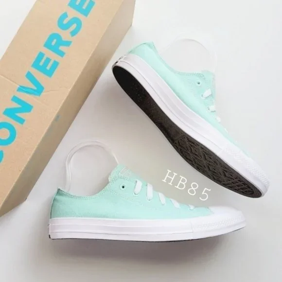 Converse CTAS OX Ocean Mint Natural White Women's 13 - Picture 1 of 6